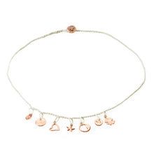 Load image into Gallery viewer, FANCY Braided Necklace &amp; Choker Luck - Pale Grey - No Memo