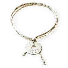 Load image into Gallery viewer, FEISTY Ribbon Necklace &amp; Choker Hope - Stone - No Memo