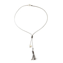 Load image into Gallery viewer, FLIRTY Versatile Tassel design Heart - Dark Grey - No Memo