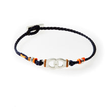 Load image into Gallery viewer, LEGEND Braided Bracelet Handcuffs - Navy Blue - No Memo