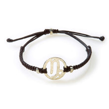 Load image into Gallery viewer, SPIRIT Macrame Bracelet Capricorn - Black - No Memo