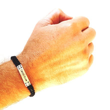 Load image into Gallery viewer, CHAMP Macrame Bracelet EVOLVE - RED/ LIGHT GREY