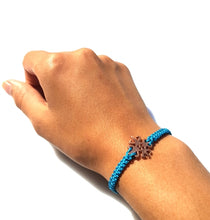 Load image into Gallery viewer, ICON Macrame Bracelet Brave - Grey - No Memo