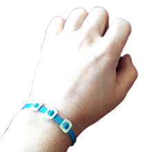 Load image into Gallery viewer, ZESTY Waxed Ribbon Bracelet Africa - Black - No Memo
